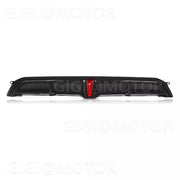 Gloss Black LED Rear Diffuser – 2022–2024 Honda Civic Hatchback