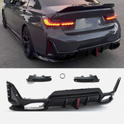 BMW 3 Series G20/G28 M Sport LED Rear Diffuser – 2023–2025