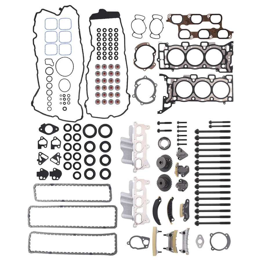 3.6L Head Gasket and Timing Chain Kit for 2009–2016 GM Crossovers