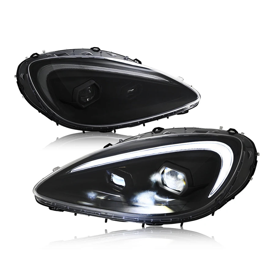 LED Projector Headlight Assembly Pair for Chevrolet Corvette C6 2005–2013