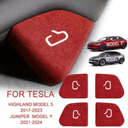 Door and Window Switch Button Decals for Tesla Model 3 and Model Y