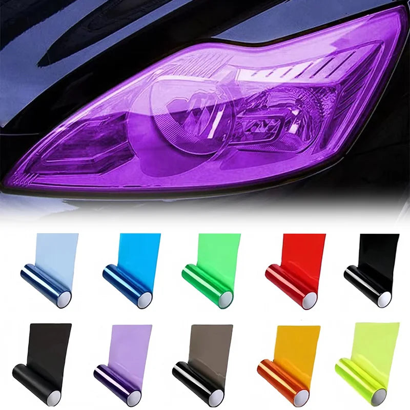 Headlight & Taillight Tint Film – Smoke and Color Options