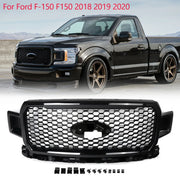 Gloss Black Front Grille for 2018–2020 Ford F-150