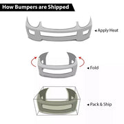 Gloss Black Bumper Cover & Grille Kit for 2011–2013 Toyota Corolla