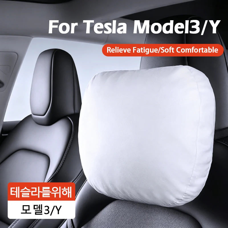 Neck Pillow and Lumbar Support for Tesla Model 3/Y