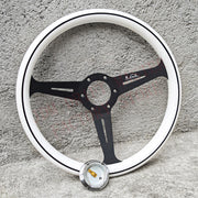 Universal 358mm Wood Sport Steering Wheel