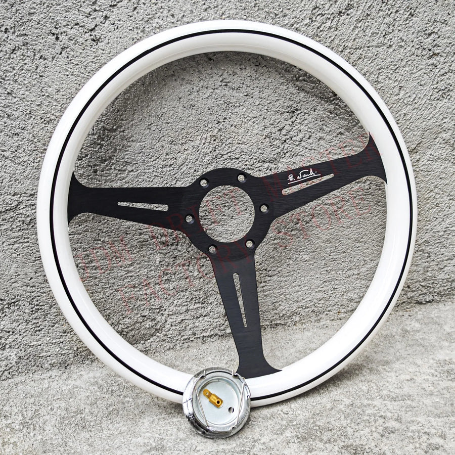 Universal 358mm Wood Sport Steering Wheel