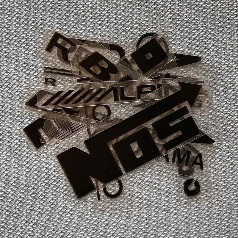 10-Piece JDM Lowrider Vinyl Decal Set