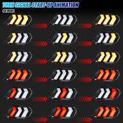 Ford Mustang S550 Euro-Style Sequential LED Tail Light Pair – 2015–2023