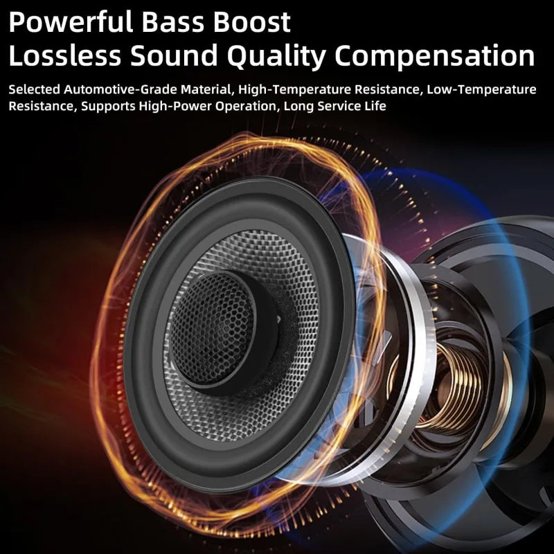 4-Inch 300W Coaxial Car Speakers