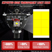 LED Projector Headlight Bulb for H4/H7/9005/9006 – 6000K