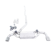 304 Stainless Steel Valved Cat-Back Exhaust System for BMW 2019-2020 118i