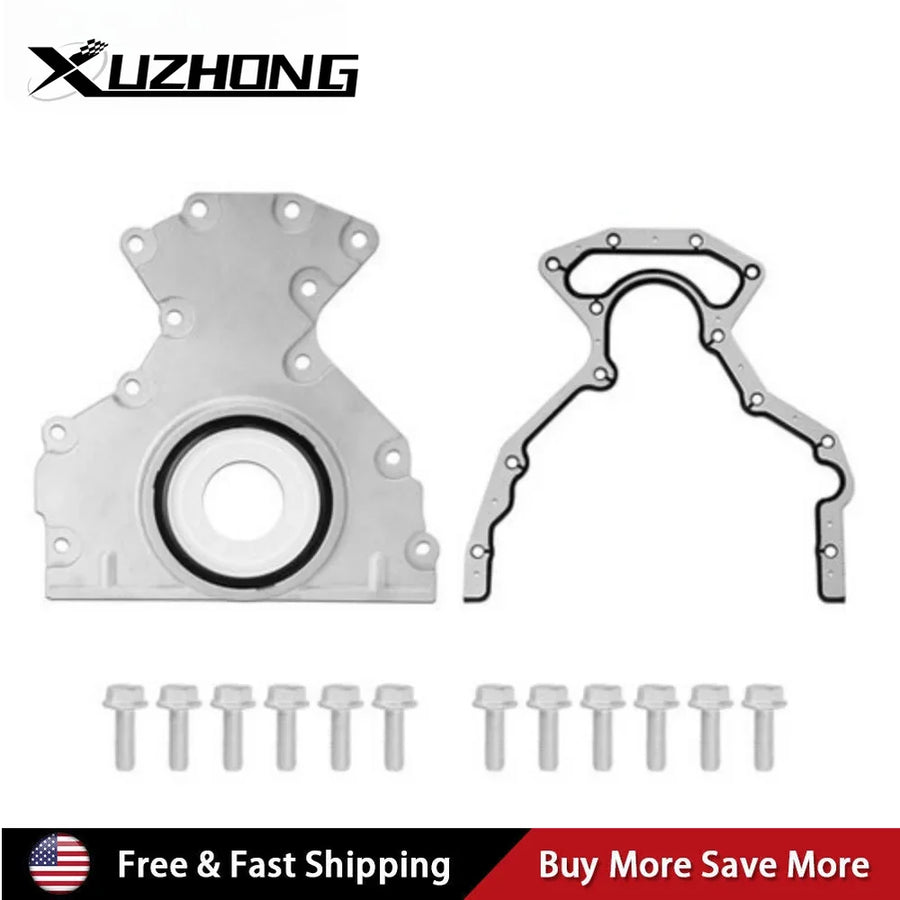 Rear Crankshaft Seal Cover Kit for GM LS 4.8L 5.3L 6.0L 6.2L Chevrolet GMC 12633579