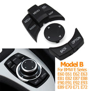 CIC IDrive Multi-Media Knob Menu Button Switch for BMW E Series E60 E61 E81 E82 E87 E88 E89 E90