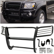 Black Front Grille Guard for Toyota Tacoma 2005-2015