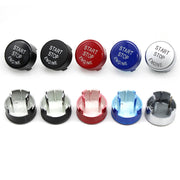 2-Piece Engine Ignition Start Stop Button OFF Switch Cover Trim for BMW 1 5 6 7 X3 X4 Series F52 G30 G31