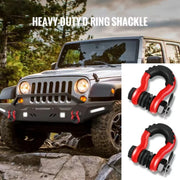 4.75-Ton 3/4-Inch D-Ring Recovery Shackle