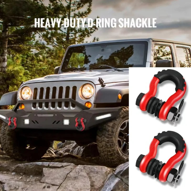 4.75-Ton 3/4-Inch D-Ring Recovery Shackle