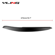 Gloss Black Headlight Eyebrow Trim Set for 2010–2017 Volkswagen Polo