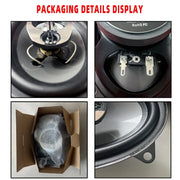 4x6-Inch 900W 4-Way Coaxial Car Speakers