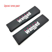 5-Star JDM Leather Seat Belt Shoulder Pads - Pair
