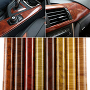 Glossy Wood-Grain Vinyl Wrap Film – 30 × 100 cm