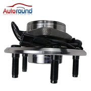 Pair Front Wheel Bearing and Hub Assembly Compatible with 2009-2010 Dodge Ram 1500, 2011 Ram 1500, 5 Lug W/ABS