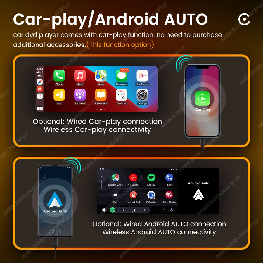 5.2-Inch 1-DIN Bluetooth Touchscreen Car Stereo