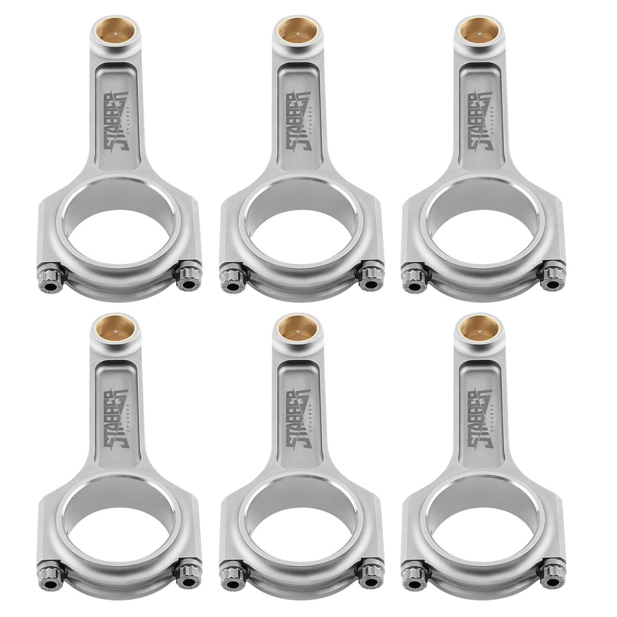 4340 H-Beam Connecting Rod Set for Toyota 2JZ Engines