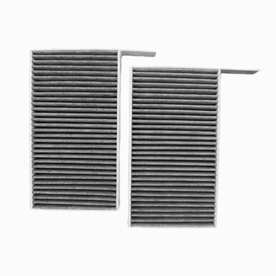 2 Pieces Cabin Air Filters for Tesla Model Y 2020- Model Y L 2025- Internal and External Filter