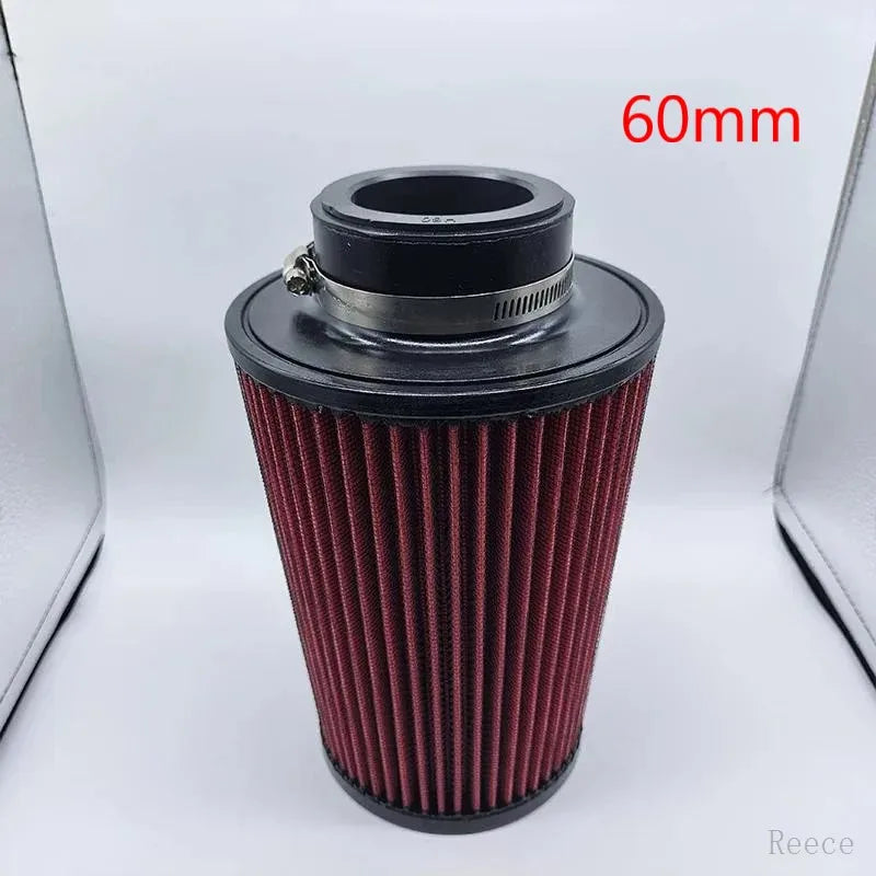 Intake Air Filter for K and N Universal High Flow Cone 102 89 76 70 63.5 60MM KN Tapered Mushroom Head