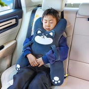 Child Car Neck Pillow and Seat Belt Sleep Support