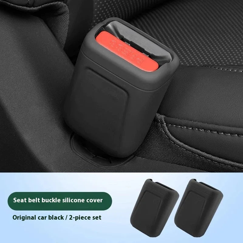 Silicone Seat Belt Buckle Protective Covers – 2-Piece Set