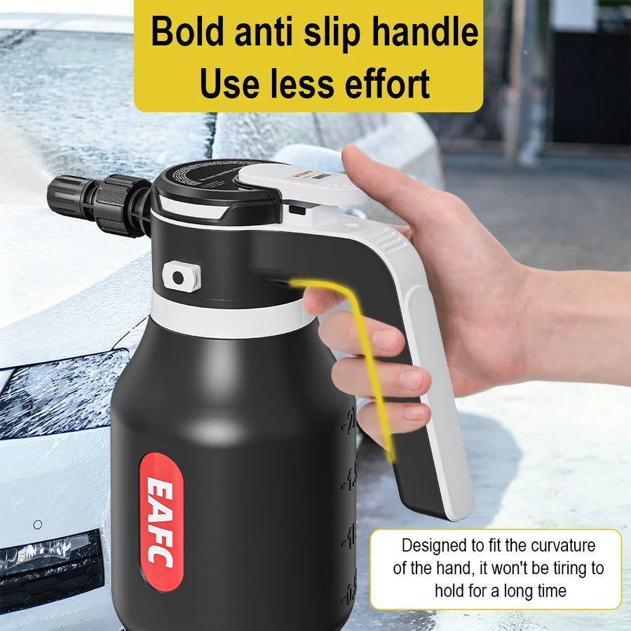 2L Rechargeable Electric Foam Sprayer for Car Washing