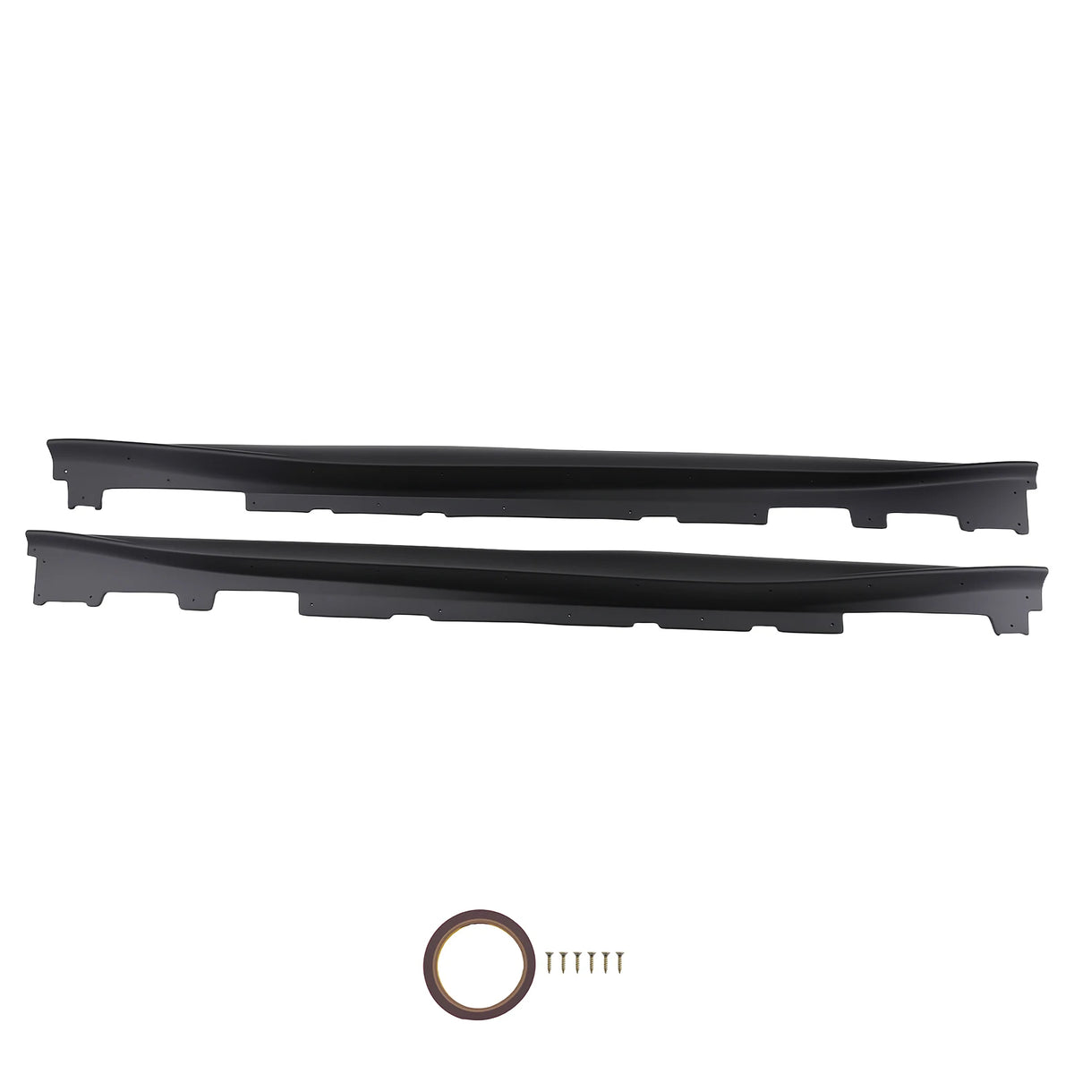 Matte Black Side Skirt Extensions for 2016–2023 Chevrolet Camaro