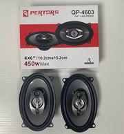 4x6-Inch 900W 4-Way Coaxial Car Speakers