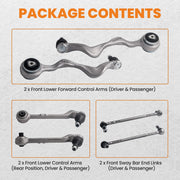 Front Wishbone Control Arm Set for BMW 3 Series E90/E91/E92/E93