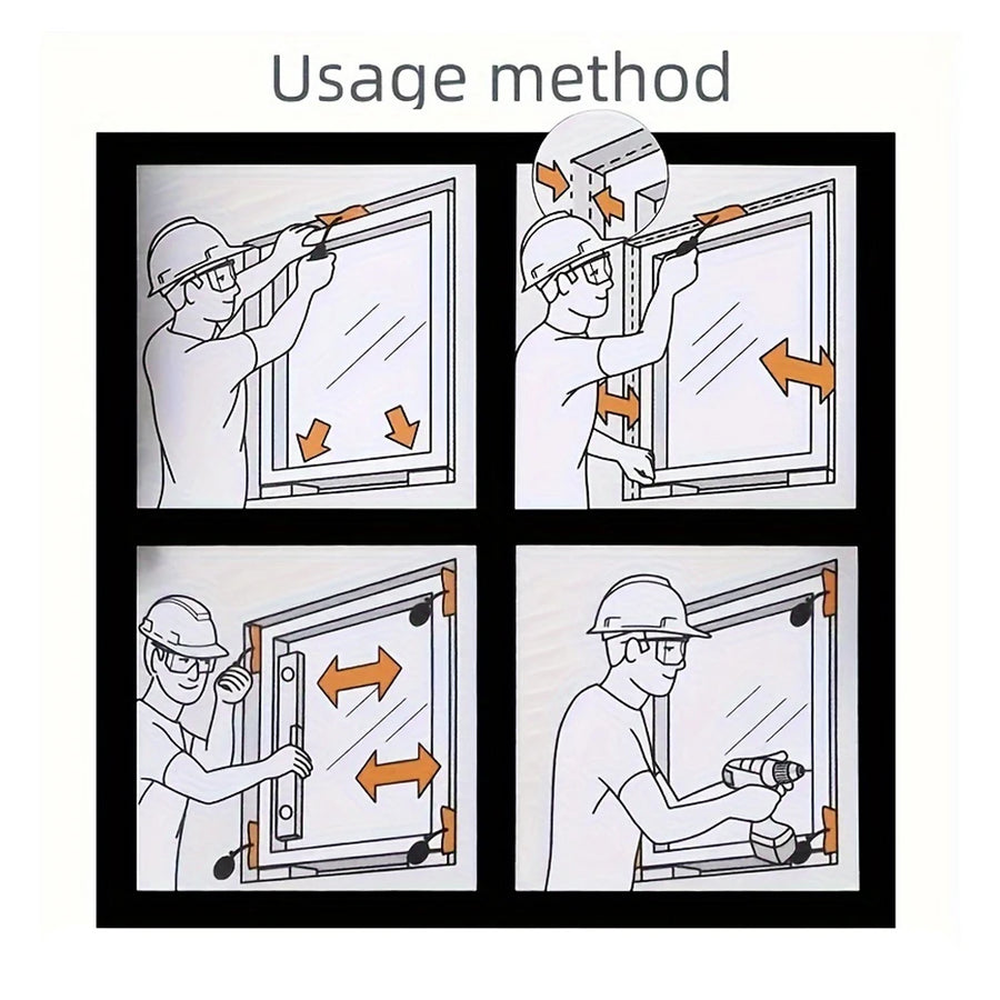 Inflatable Air Wedge Pump for Door and Window Alignment