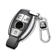 Leather TPU Car Key Case Cover for Mercedes-Benz