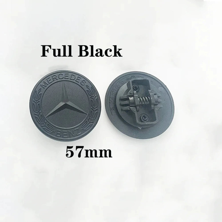 57 mm Hood Badge Emblem for Select Mercedes-Benz Models