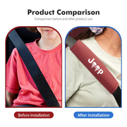 Leather Seat Belt Shoulder Pad for Jeep – Short or Long