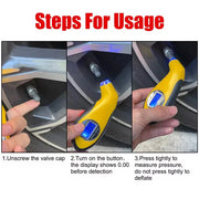 Digital Tire Pressure Gauge with LCD – 0–100 PSI
