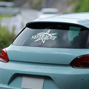 “Never Too Late – Chase Your Dream” Car Decal