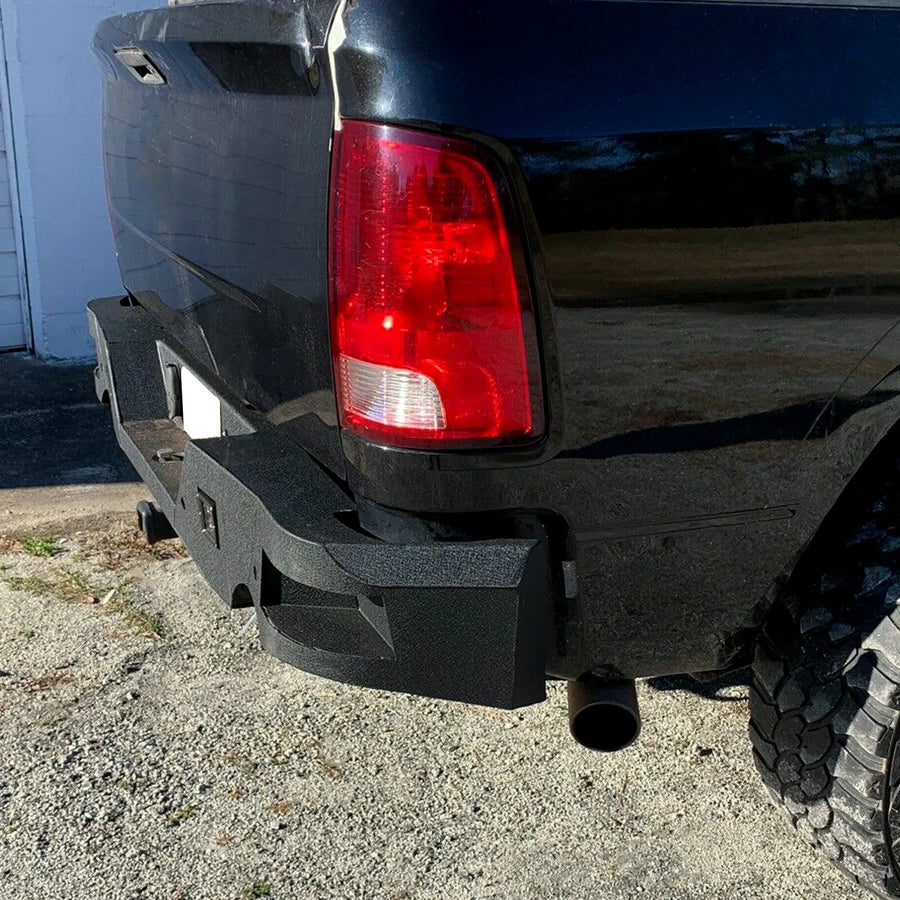 Rear Step Bumper with LED Lights for Dodge Ram 1500 2009-2018