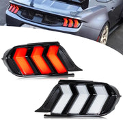 Ford Mustang S550 Euro-Style Sequential LED Tail Light Pair – 2015–2023