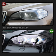 LED Headlight Assembly Set for 2007–2013 BMW X5