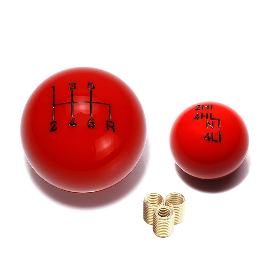 6-Speed Gear Shift and Transfer Case Knob Set for Jeep Wrangler Yj/Tj