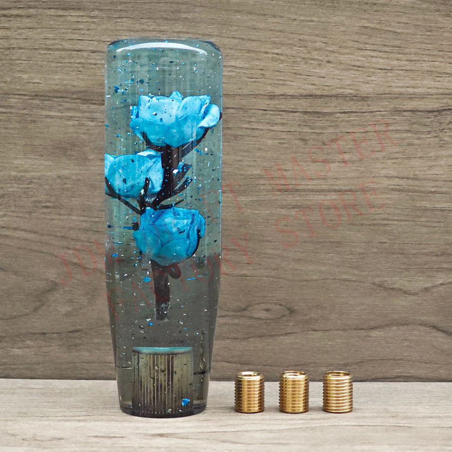 15cm Acrylic Flower Manual Gear Shift Knob