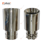 Universal Beveled Stainless Steel Exhaust Tip