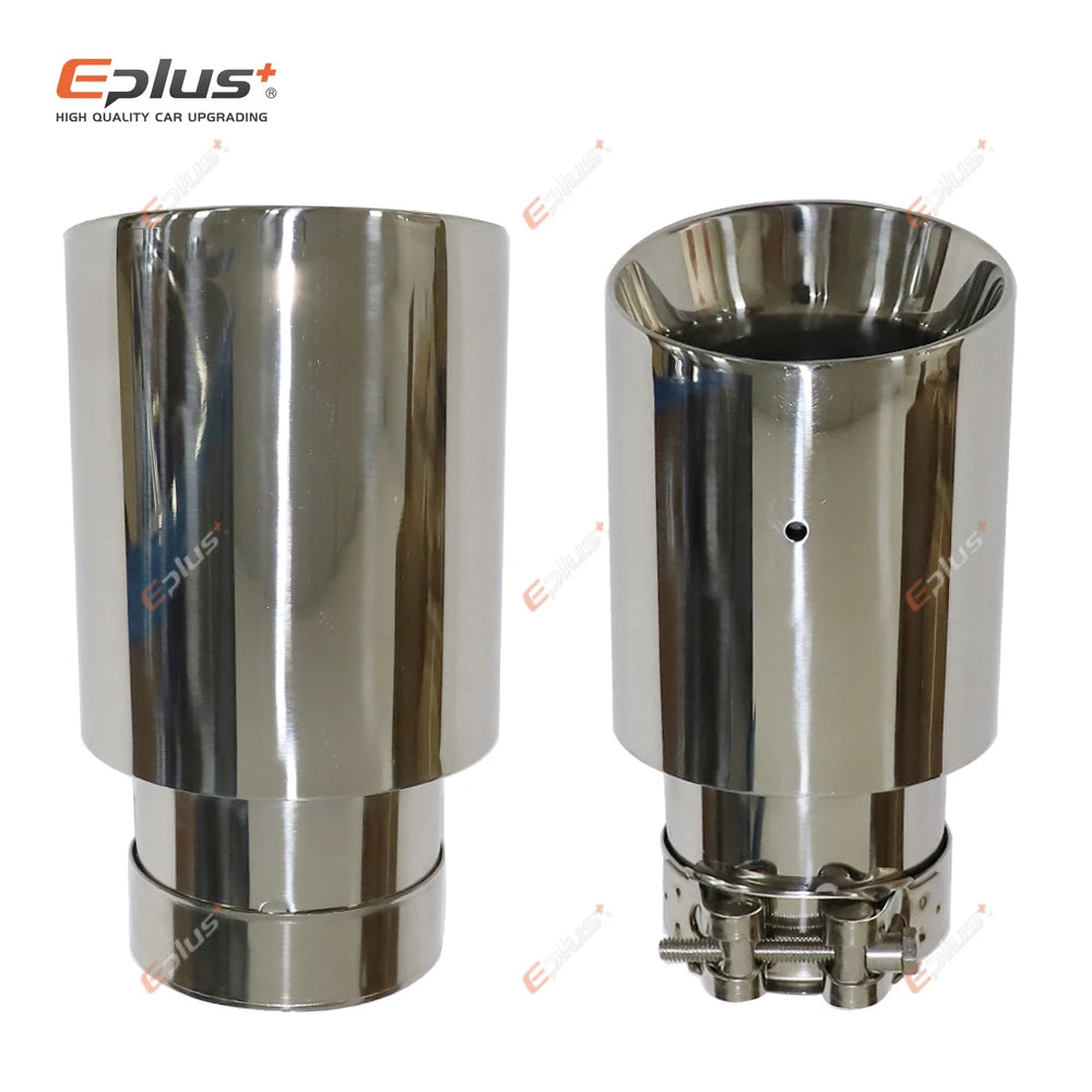 Universal Beveled Stainless Steel Exhaust Tip
